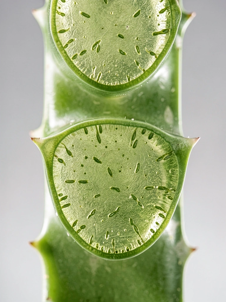 Detalle botánico microscópico