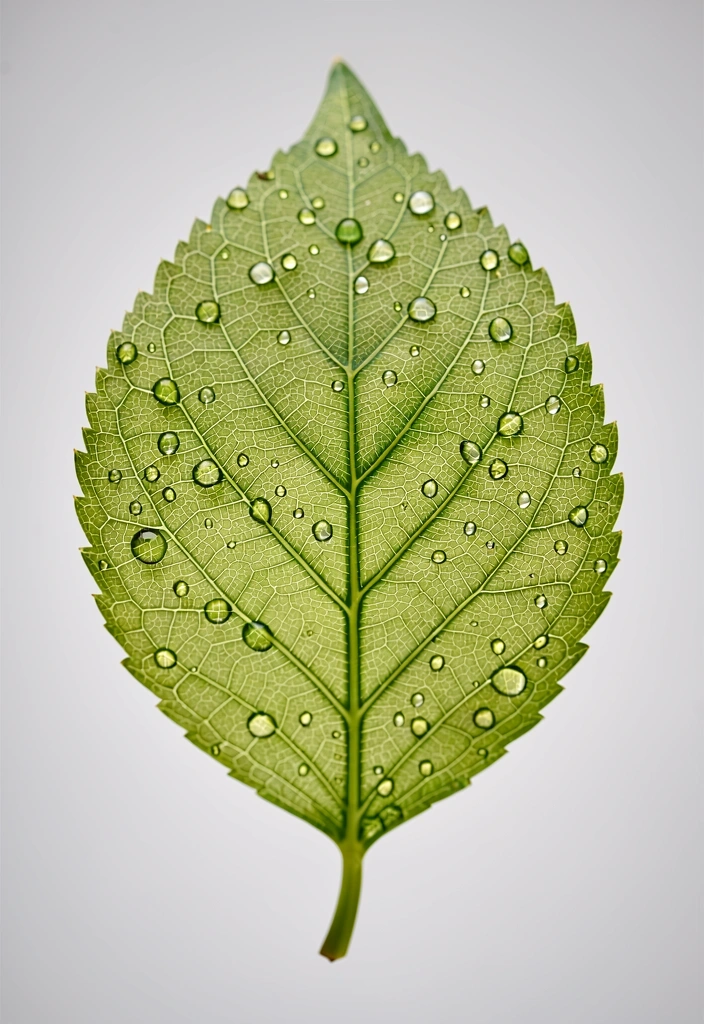 Detalle botánico de alta precisión